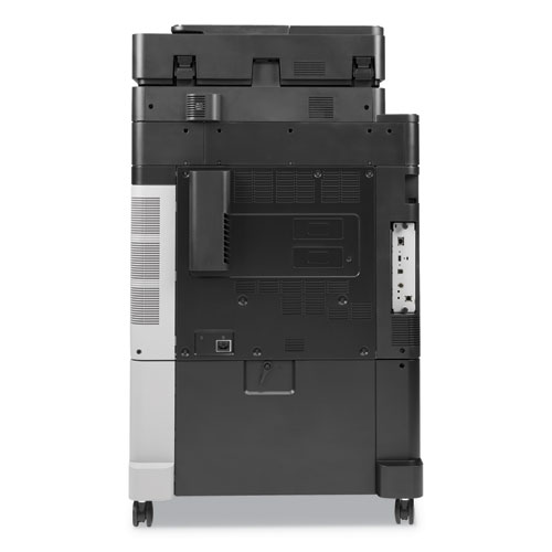 HEWA2W75A - This powerful MFP adds value to your office with flexible send options, versatile paper-handling tools, brilliant ledger/A3 color printing, two-sided, single-pass scanning and professional finishing options. Help every workgroup capture data with confidence. HP EveryPage not only detects potential errors or missed pages, it helps prevent them in the first place. It's easy to be efficient with a touchscreen and external keyboard for simple data entry. Confidently safeguard sensitive data sent to your MFP with HP High-Performance Secure Hard Disk. Machine Functions: Copy; Fax; Print; Scan; Printer Type: Laser; Maximum Print Speed (Black): 45 ppm; Maximum Print Speed (Color): 45 ppm. 