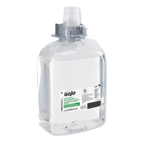 Image of Gojo® Green Certified Foam Hand Cleaner, Unscented, 2,000 Ml Refill, 2/Carton