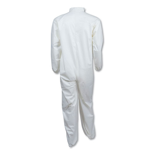 Image of A40 Elastic-Cuff and Ankles Coveralls, 3X-Large, White, 25/Carton