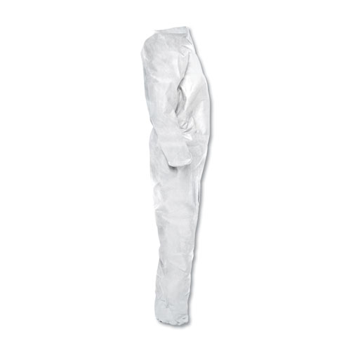 Image of Kleenguard™ A20 Breathable Particle Protection Coveralls, Zip Closure, X-Large, White