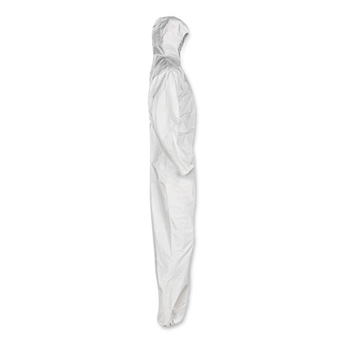A10 Light Duty Coveralls, 3x-Large, White, 25/carton