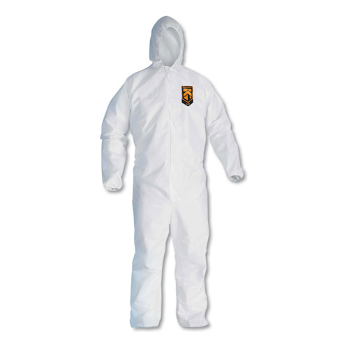 Image of Kleenguard™ A20 Breathable Particle Protection Coveralls, Zip Closure, 2X-Large, White