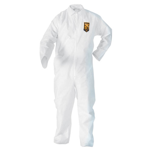 Image of Kleenguard™ A20 Breathable Particle Protection Coveralls, 3X-Large, White, 20/Carton