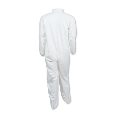 Image of Kleenguard™ A40 Coveralls, Elastic Wrists/Ankles, X-Large, White