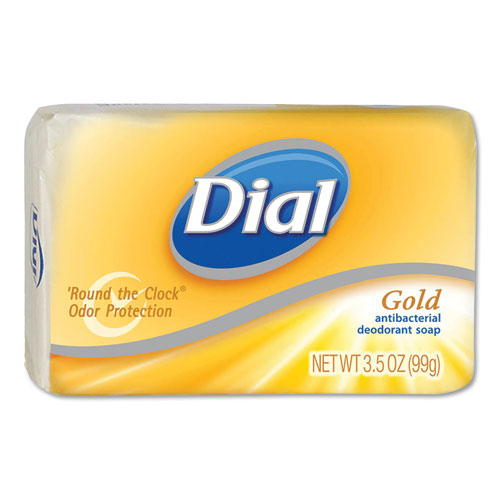 Image of Antibacterial Deodorant Bar Soap, Pleasant Scent, 4 oz, 72/Carton