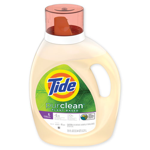Purclean Liquid Laundry Detergent, Honey Lavender, 75 Oz Bottle, 4/carton
