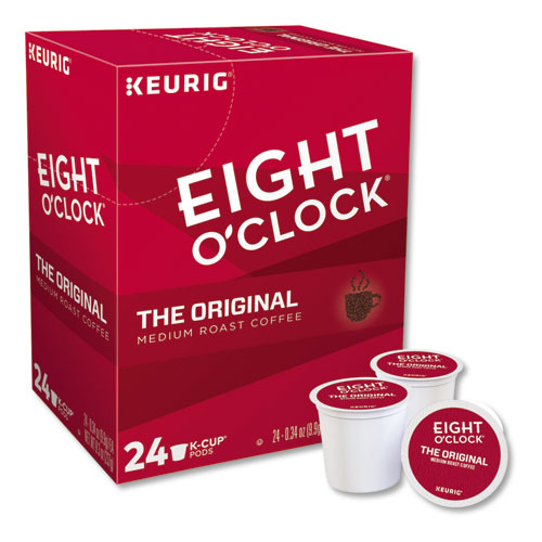 Image of Eight O'Clock Original Coffee K-Cups, 96/Carton