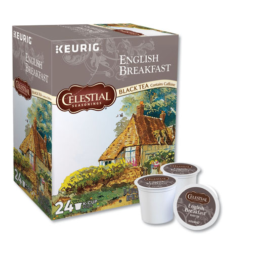 Image of Celestial Seasonings® English Breakfast Black Tea K-Cups, 24/Box
