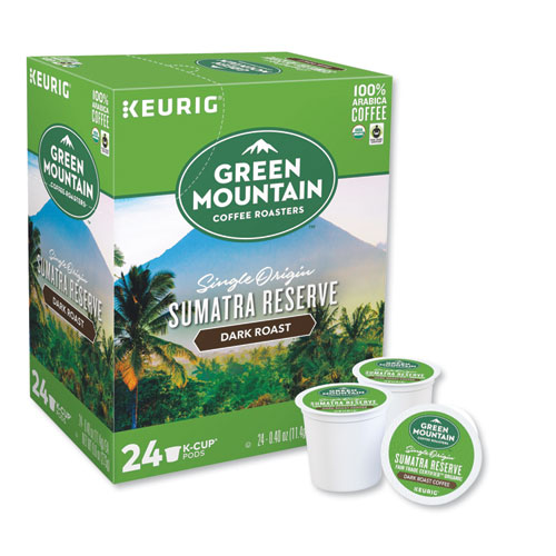 Image of Green Mountain Coffee® Fair Trade Organic Sumatran Extra Bold Coffee K-Cups, 24/Box