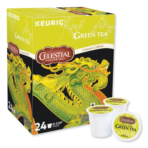 Image of Celestial Seasonings® Green Tea K-Cups, 96/Carton