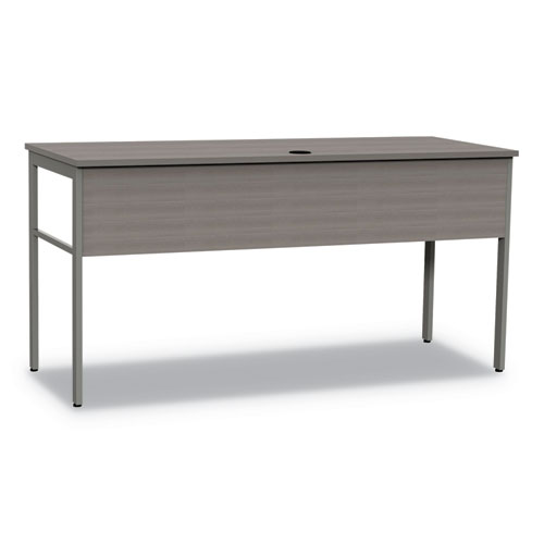 Image of Linea Italia® Urban Series Desk Workstation, 59" X 23.75" X 29.5", Ash