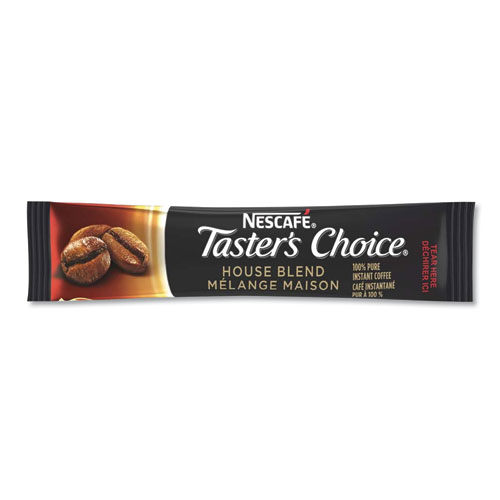 Taster's Choice House Blend Instant Coffee, 0.1oz Stick, 6/Box, 12Box/Carton