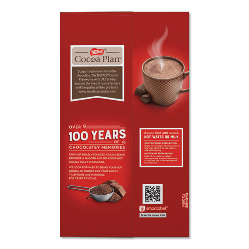 Image of Hot Cocoa Mix, Dark Chocolate, 0.71 oz, 50/Box