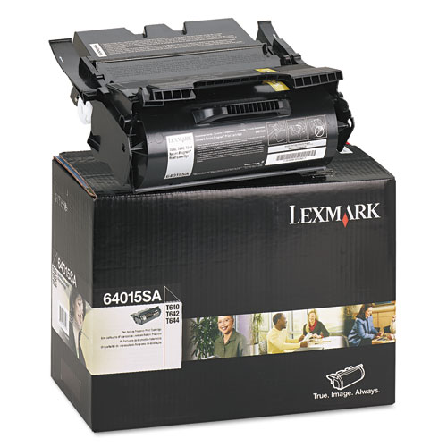 Image of Lexmark™ 64015Sa Return Program Toner, 6,000 Page-Yield, Black