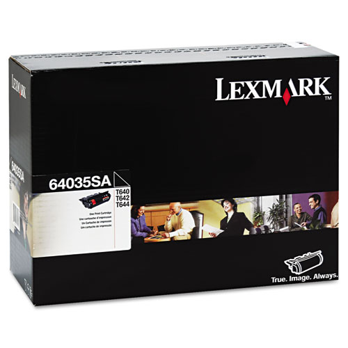 Image of Lexmark™ 64035Sa Toner, 6,000 Page-Yield, Black