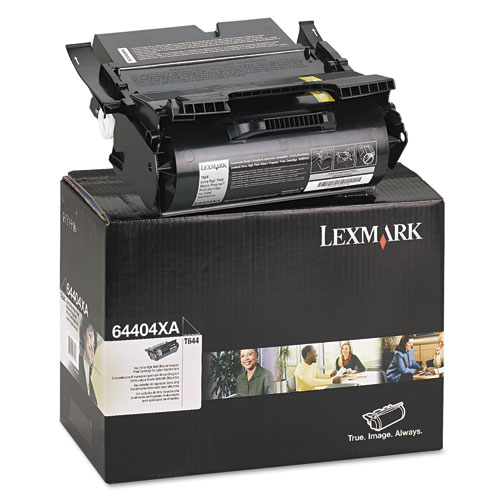 Image of Lexmark™ 64404Xa Extra High-Yield Toner, 32,000 Page-Yield, Black