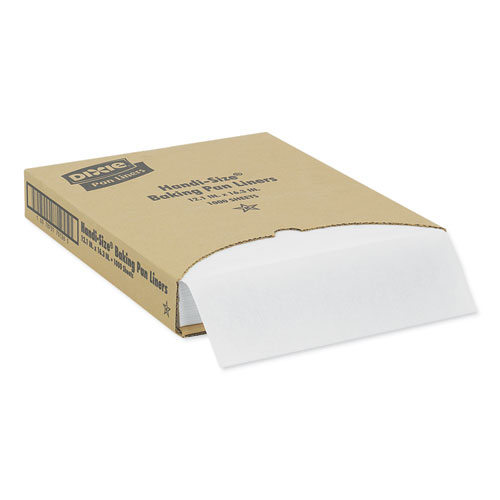 GREASEPROOF LIFTOFF PAN LINERS, 12 1/5 X 16 3/8, WHITE, 1000 SHEETS/CARTON