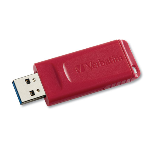 Image of Verbatim® Store 'N' Go Usb Flash Drive, 4 Gb, Red