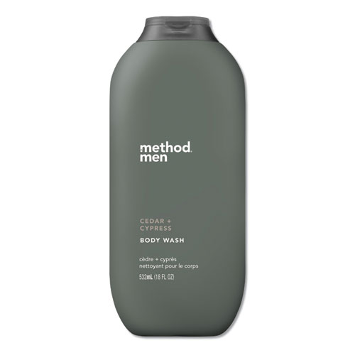 MENS BODY WASH, 18 OZ, CEDAR AND CYPRUS, 6/CARTON