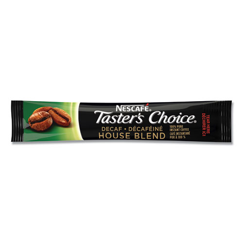 Nescafã©® Taster'S Choice Stick Pack, Decaf, 0.06Oz, 80/Box