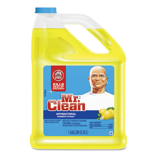 Multi-Surface Antibacterial Cleaner, Summer Citrus, 1 gal Bottle