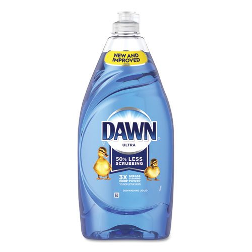 Dawn® Ultra Liquid Dish Detergent, Dawn Original, 19.4 oz Bottle, 4/Carton