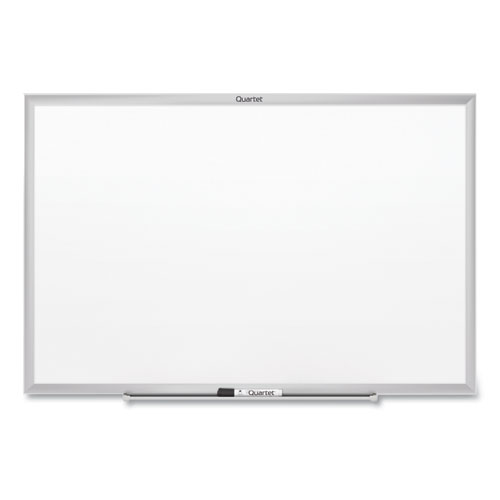 Double Sided Dry Erase Whiteboard, Melamine, 96 x 48