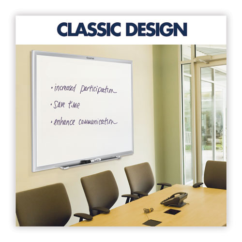 Image of Quartet® Classic Series Nano-Clean Dry Erase Board, 24 X 18, White Surface, Silver Aluminum Frame