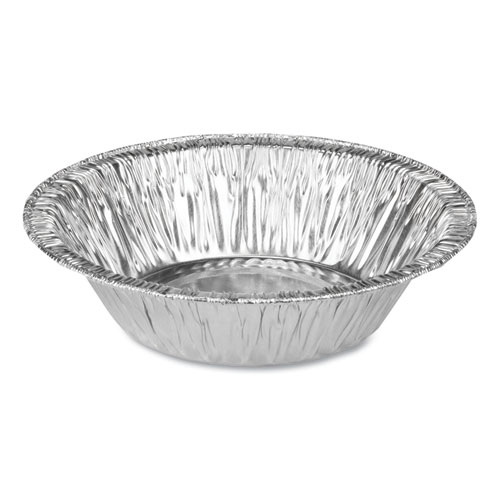 Image of Aluminum Pie Pans, Tart, 5.7 oz, 5" Diameter x 1.25"h, Silver, 1,000/Carton