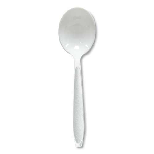 SOLO® Cup Company Heavyweight Plastic Cutlery, Forks, White, 6.41", 500/Carton