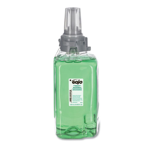 GOJO® Botanical Foam Handwash Refill, For ADX-12 Dispenser, Botanical, 1,250 mL Refill, 3/Carton