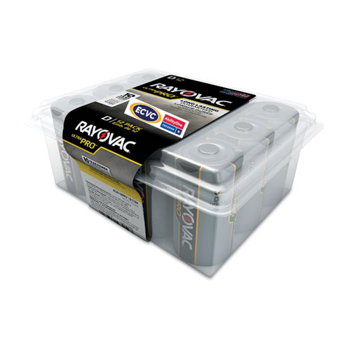 6135008357210, Alkaline D Batteries, 12/Pack