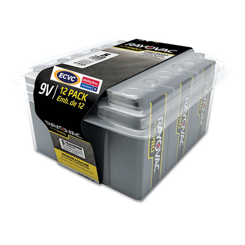 6135009002139, Alkaline 9V Batteries, 12/Pack