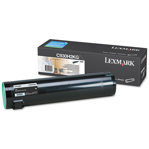 Lexmark™ C930H2CG High-Yield Toner, 24000 Page-Yield, Cyan