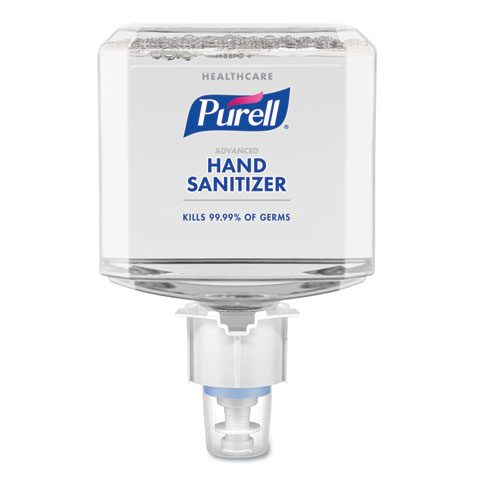 HEALTHCARE ADVANCED FOAM HAND SANITIZER, 1200 ML, REFRESHING SCENT, FOR ES4 DISPENSERS, 2/CARTON