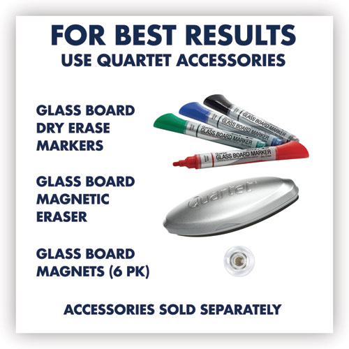 Infinity Magnetic Glass Calendar Board, 24 x 18