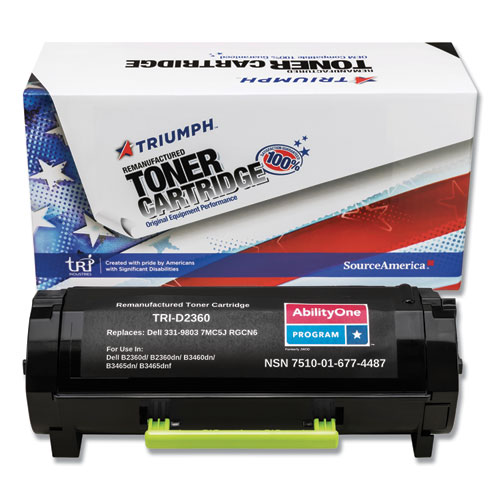 7510016774487 Remanufactured 331-9803 Toner, 2,500 Page-Yield, Black