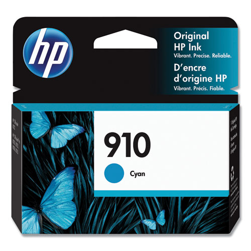 Image of Hp 910, (3Yl58An) Cyan Original Ink Cartridge