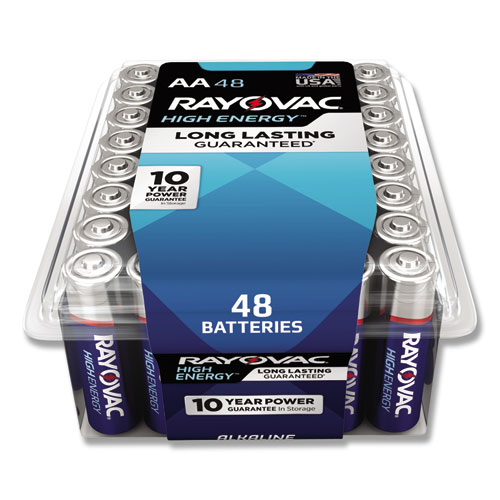 Alkaline AA Batteries, 48/Pack RAY81548PPK
