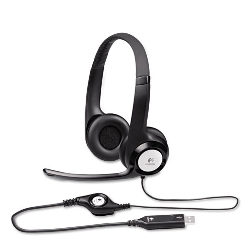 H390 Usb Headset W/noise-Canceling Microphone