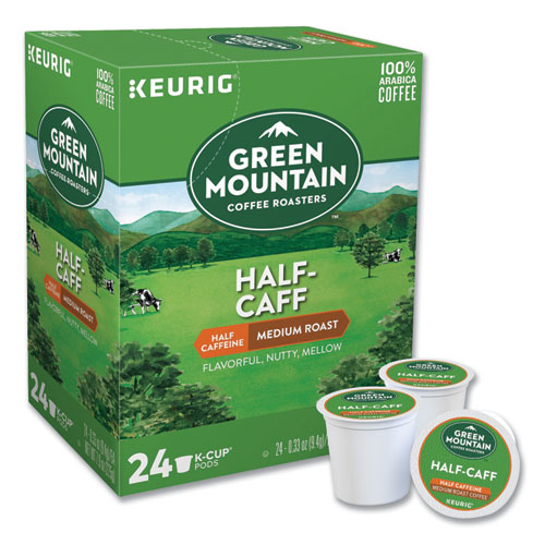 Image of Green Mountain Coffee® Half-Caff Coffee K-Cups, 96/Carton