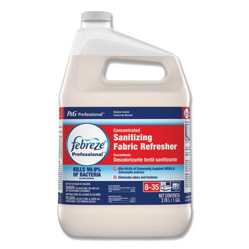 Professional Sanitizing Fabric Refresher, Light Scent, 1 gal Bottle, Concentrate