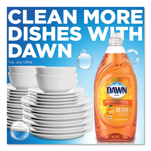 Image of Dawn® Ultra Antibacterial Dishwashing Liquid, Orange Scent, 28 Oz Bottle