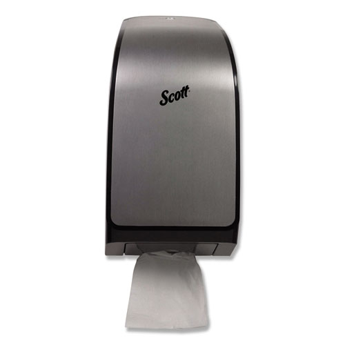 Scott® Pro Coreless Jumbo Roll Tissue Dispenser, 7.37" x 14" x 6.125", Stainless
