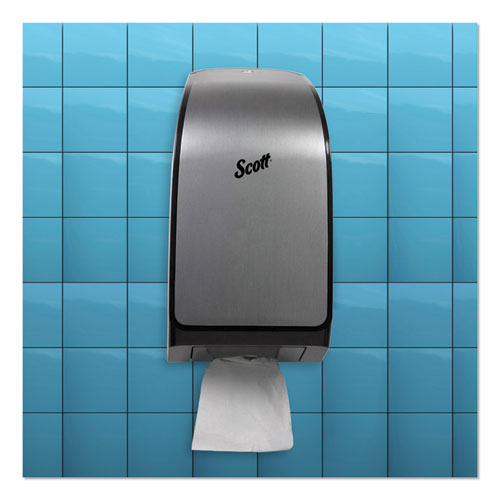 Image of Scott® Pro Coreless Jumbo Roll Tissue Dispenser, 7.37 X 14 X 6.13, Faux Stainless