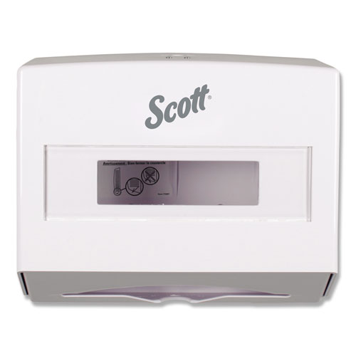 Image of Scott® Scottfold Folded Towel Dispenser, 10.75 X 4.75 X 9, White