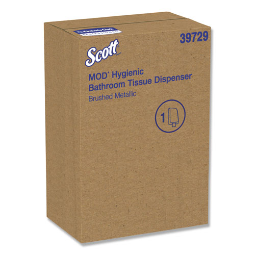 Image of Scott® Pro Coreless Jumbo Roll Tissue Dispenser, 7.37 X 14 X 6.13, Faux Stainless