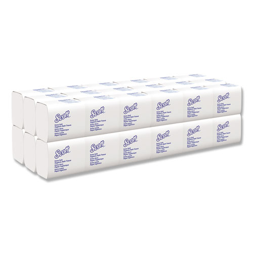 Image of Scott® Hygienic Bath Tissue, Septic Safe, 2-Ply, White, 250/Pack, 36 Packs/Carton