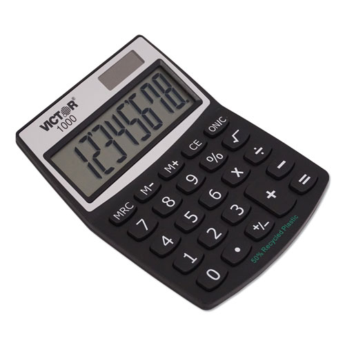 1000 Minidesk Calculator, 8-Digit LCD