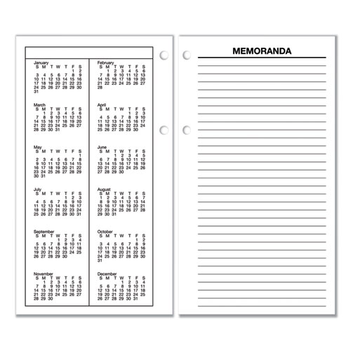 Large Desk Calendar Refill 4 1 2 X 8 White 2020